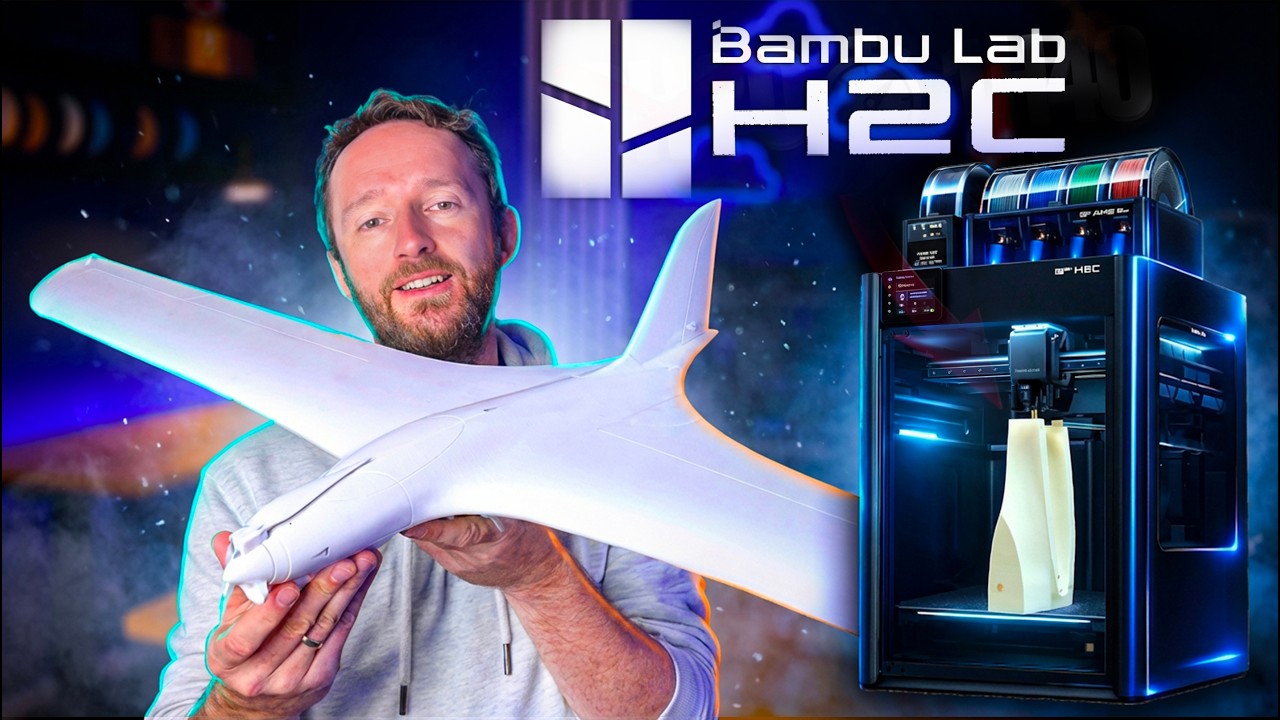 La 3D vient de passer un cap incroyable - BAMBU LAB H2C