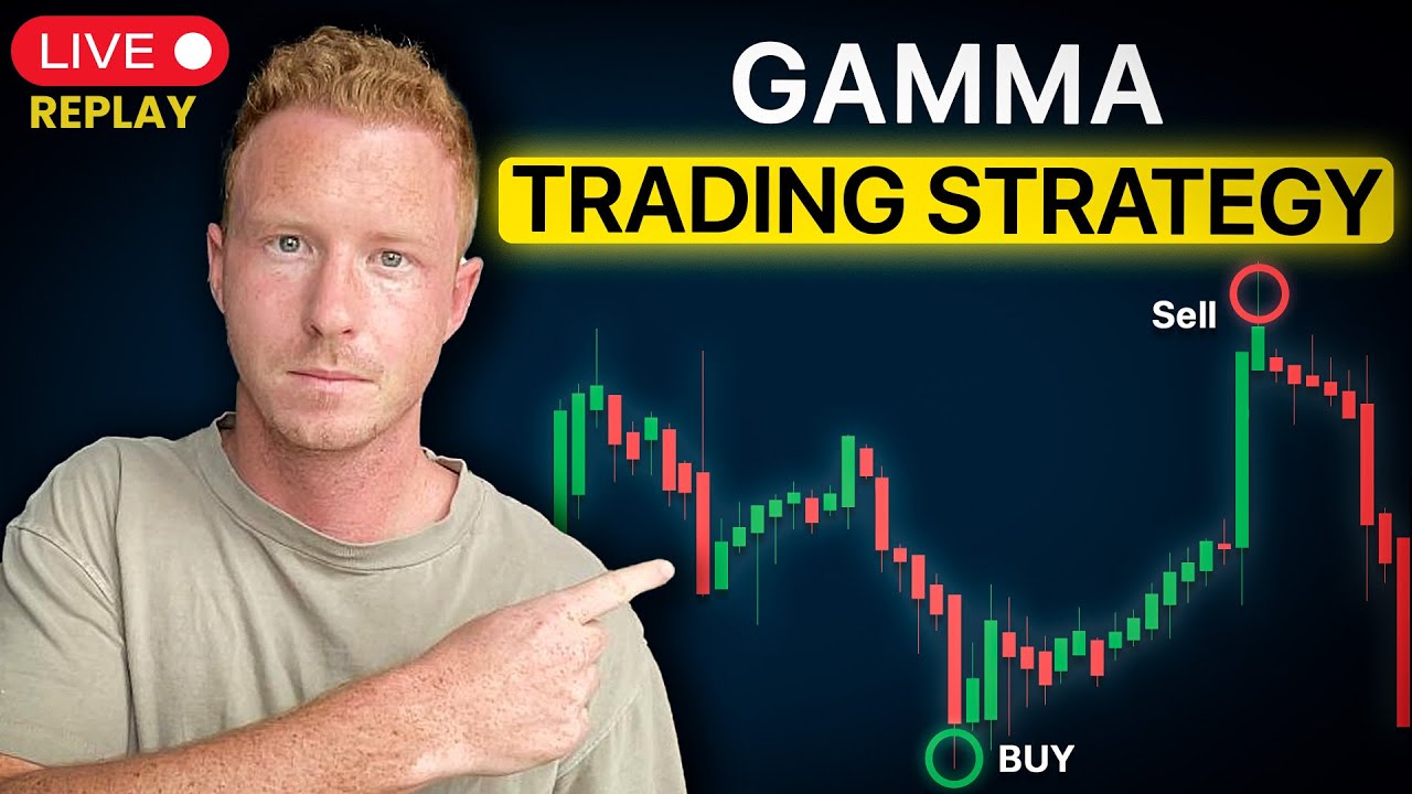 Live Trading My Simple Gamma Trading Strategy (MUST WATCH)