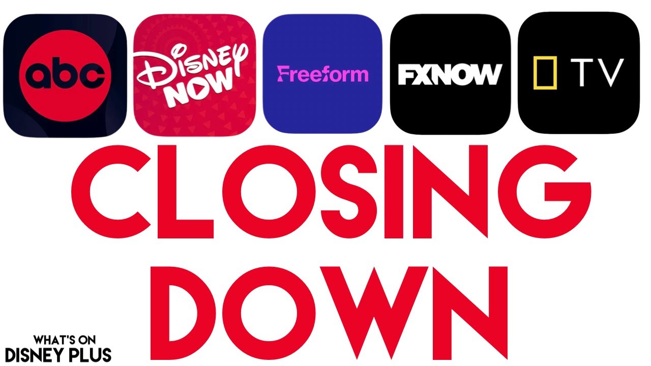 Disney закроет приложения DisneyNOW, FXNOW, Nat Geo, Freeform и ABC | Новости Disney Plus