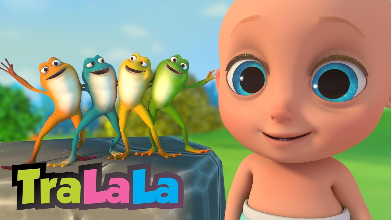 [ 3 ORE ] Cinci broscuțe OAC - OAC 🐸 Descoperă și învață prin muzică - TraLaLa