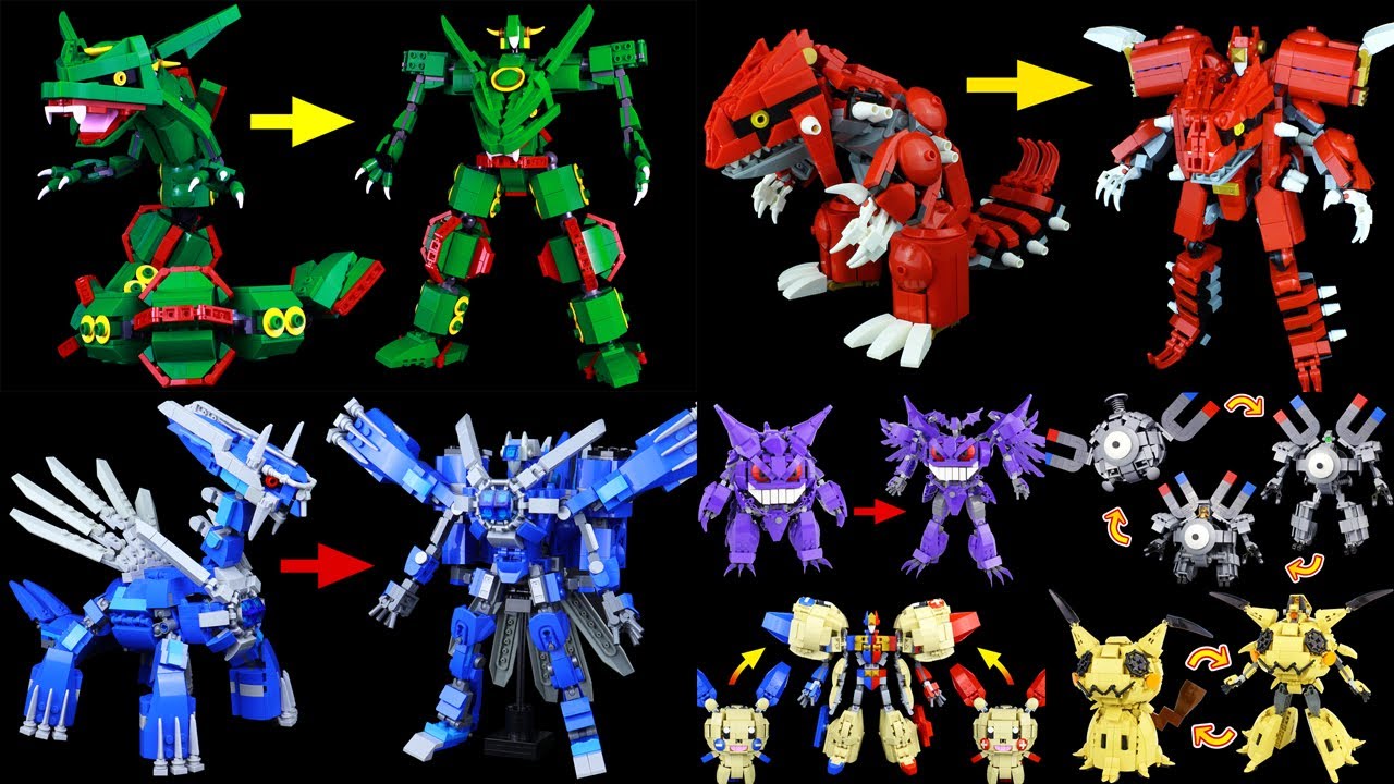 レゴ ポケモン変形ロボ 作品まとめ2021【ポケモン】LEGO Transforming Pokémon Mech