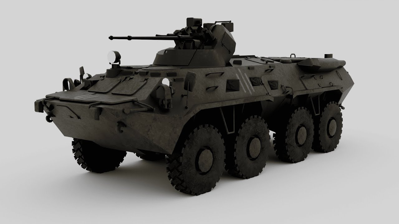 BTR-82A 3d model