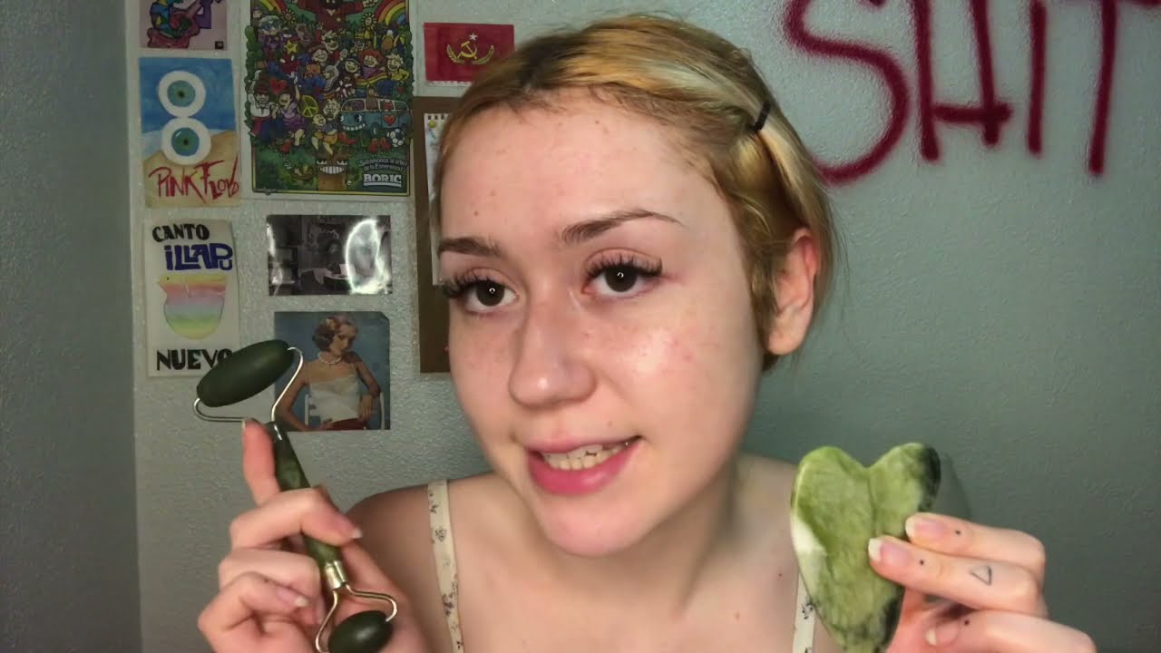 Mi rutina de Skincare en Asmr🤍 Rutina nocturna + mi experiencia con dermatitis