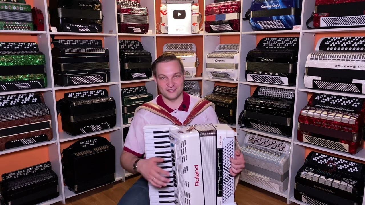 Мини обзор аккордеон Roland FR 3X