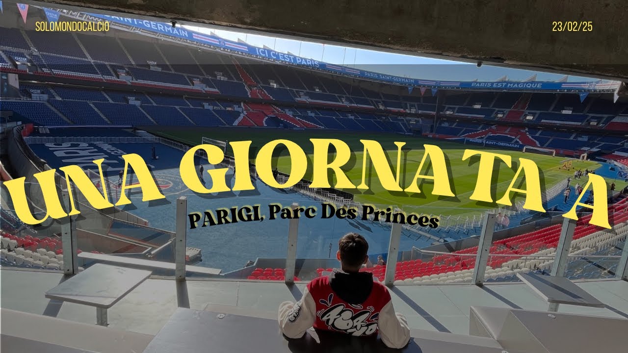 UNA GIORNATA ALLO STADIO DEL PSG🇫🇷 (tour parco dei principi)