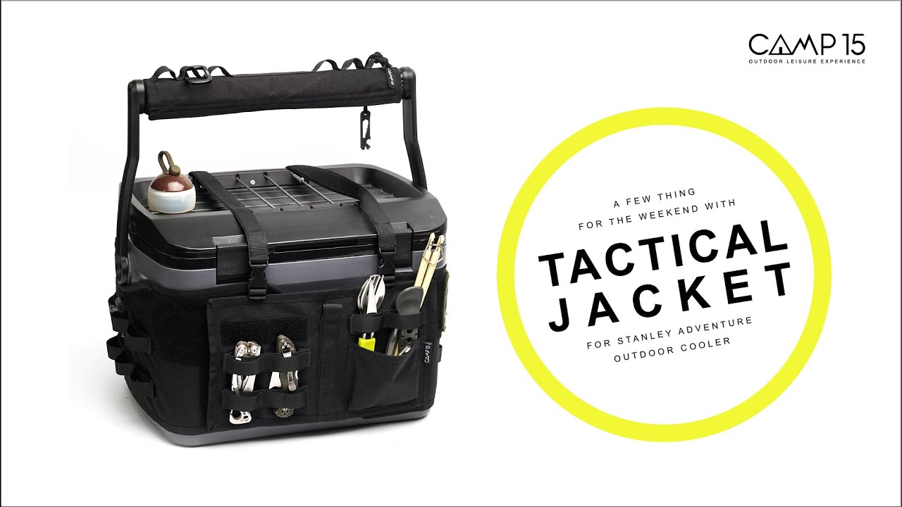 How to setup ..."TACTICAL JACKET For Stanley Adventure Outdoor Cooler "