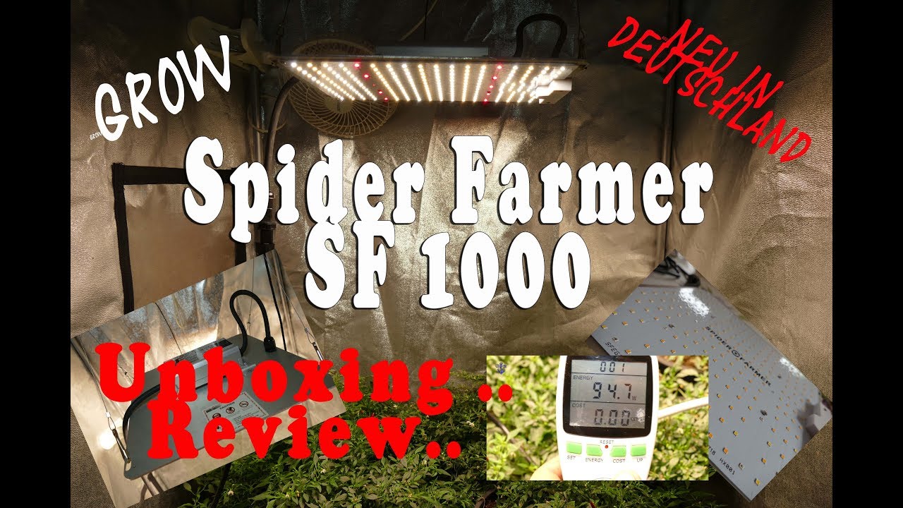 **NEU**Spider Farmer SF 1000** Grow