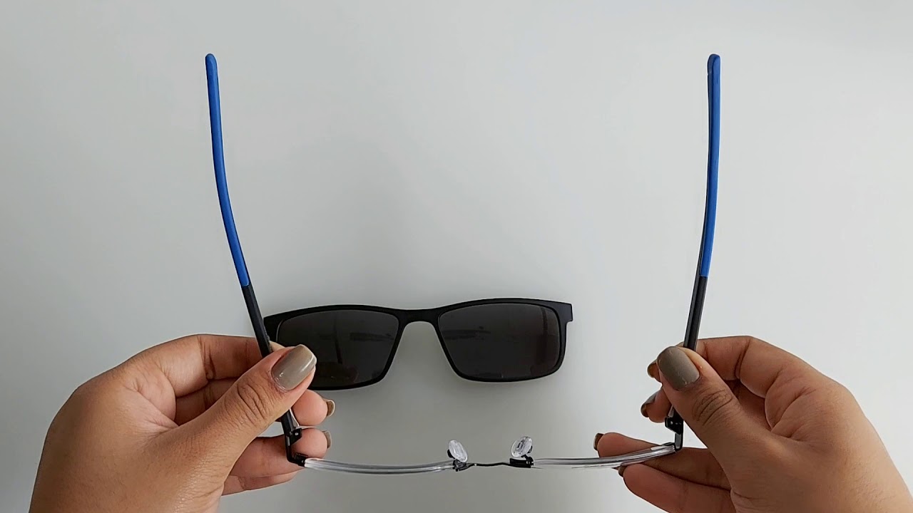 Armação de Óculos Para grau Clip on Multiclips MT6729-c1