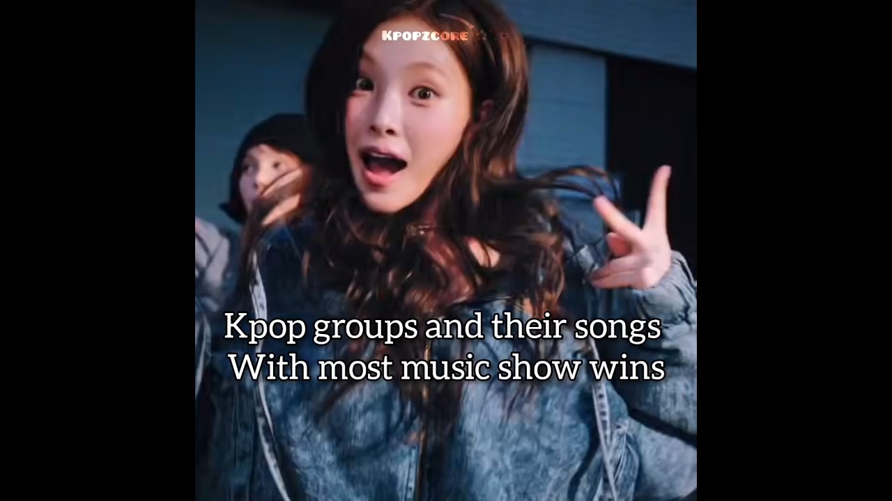 kpop groups and their songs with most music show wins #kpop #kpopgroups #kpopsongs
