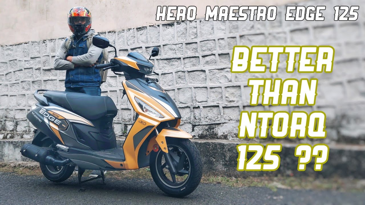 Hero Maestro Edge 2021 Review - Better Than TVS Ntorq 125 ???