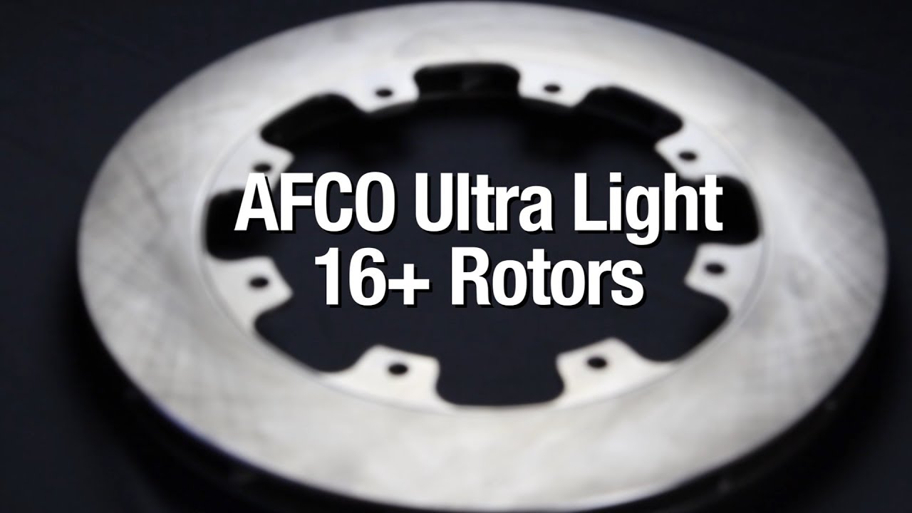 16+ Ultra Light Brake Rotors
