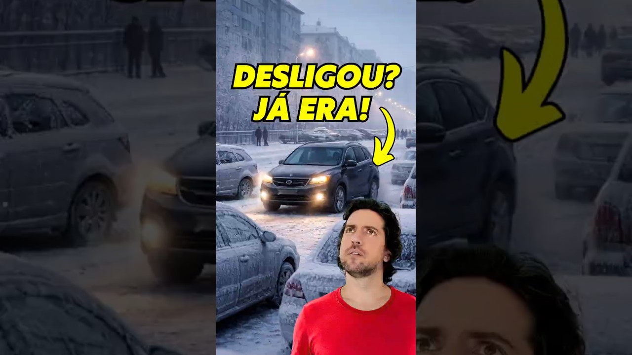O que acontece com um motor a -50&deg;C? A rotina extrema dos motoristas na R&uacute;ssia.