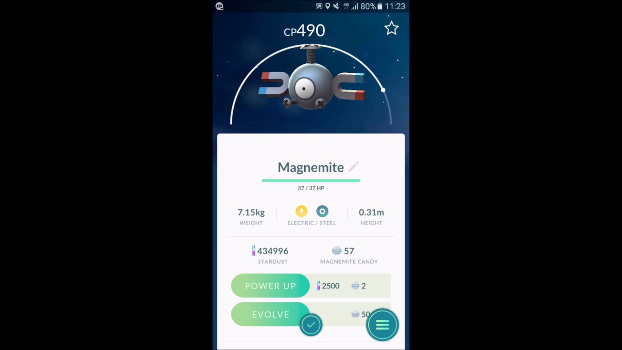 Pok&eacute;mon GO! 5 km egg opening Magnemite