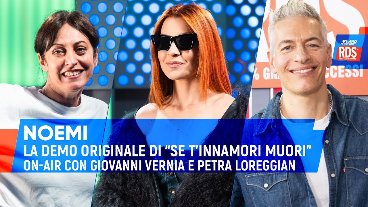 Noemi canta la prima versione di 