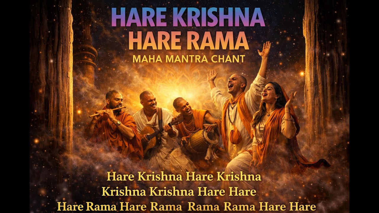Hare Krishna Dhun | Divine Mantra for Meditation & Relaxation