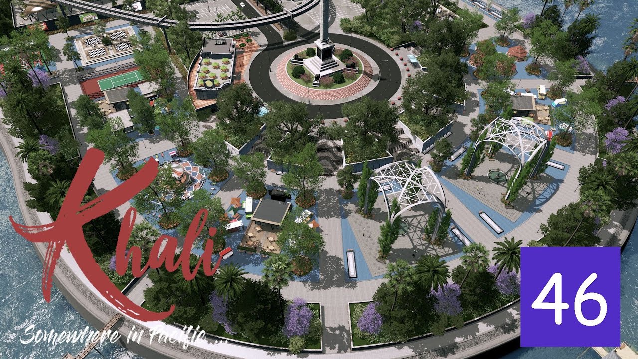 Cities : Skylines - Khali Ep.46 - Parc en bord de mer
