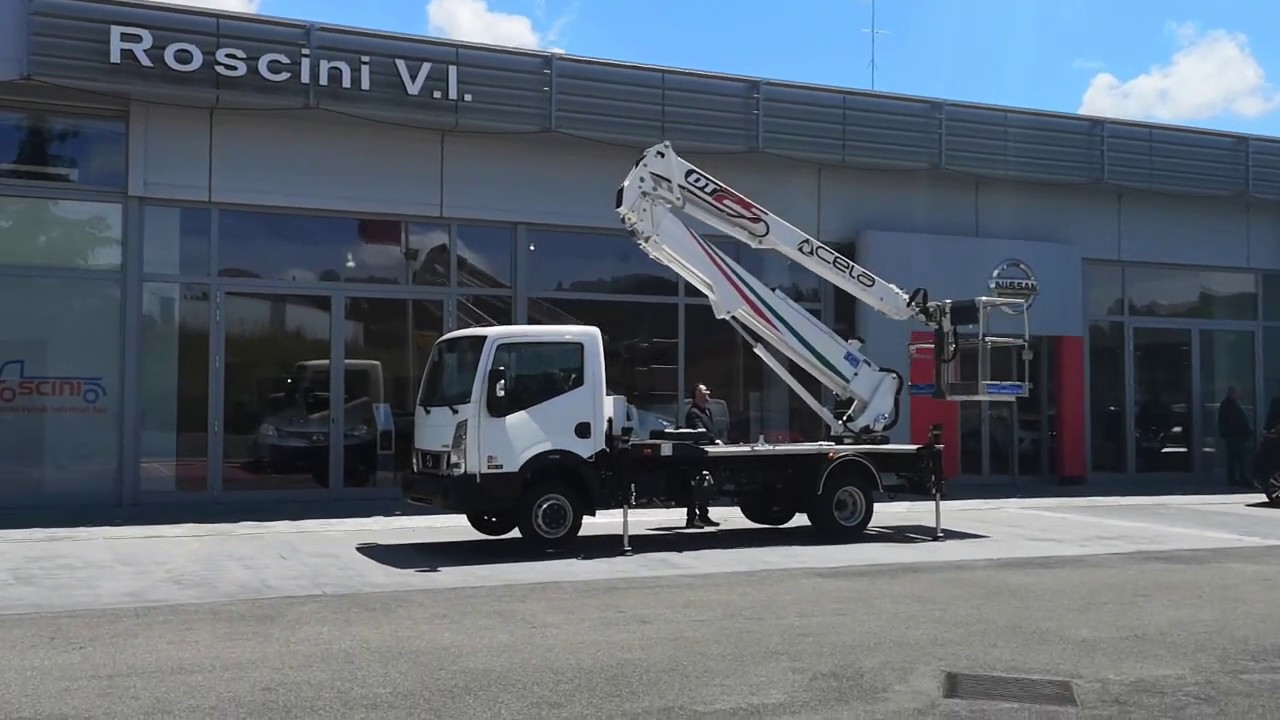 Piattaforme Aeree Cela DT 25 Roscini Veicoli Industriali