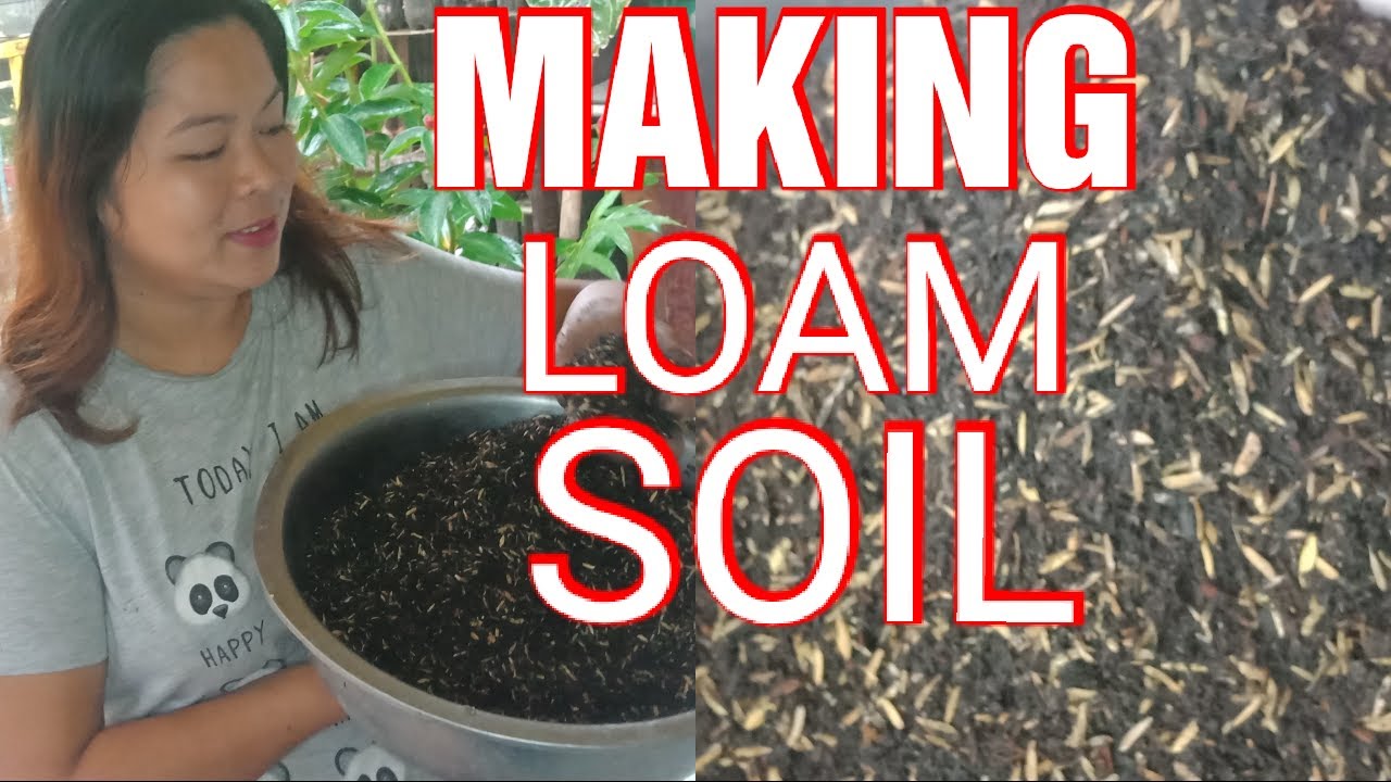 HOW TO MAKE LOAM SOIL  // MIX SOIL FOR GARDEN AND POTTINGS