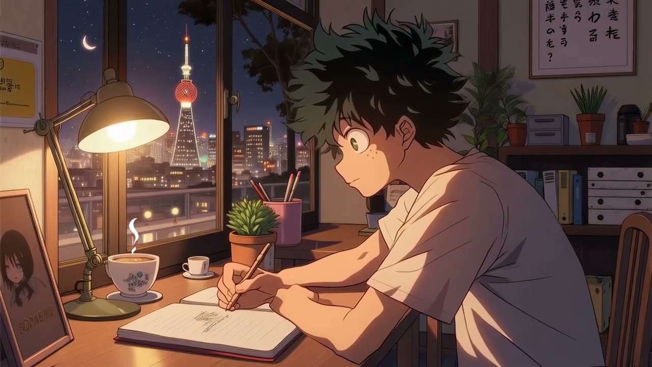 Lofi Study Playlist • My Hero Academia Edition | Calm Beats for Studying and Relaxing 🌿