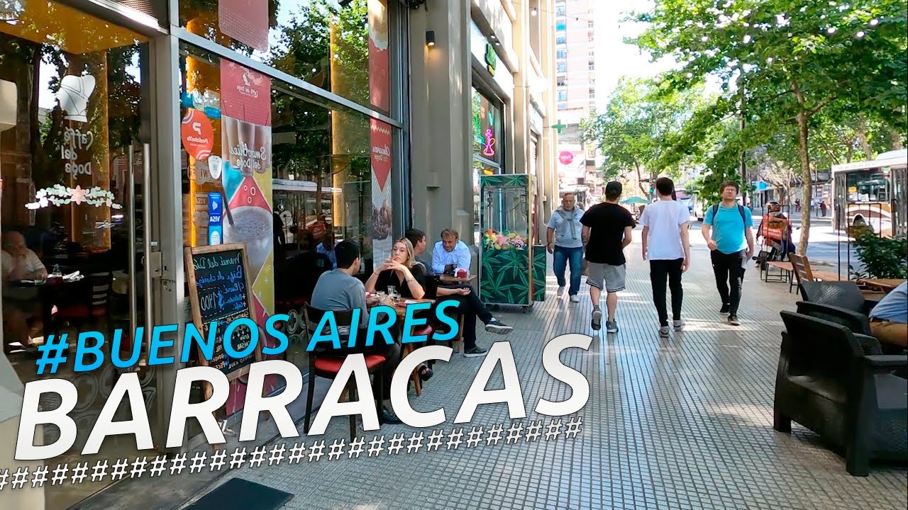 Recorriendo BARRACAS I BUENOS AIRES I ARGENTINA I 4K Walking Tour VLOG