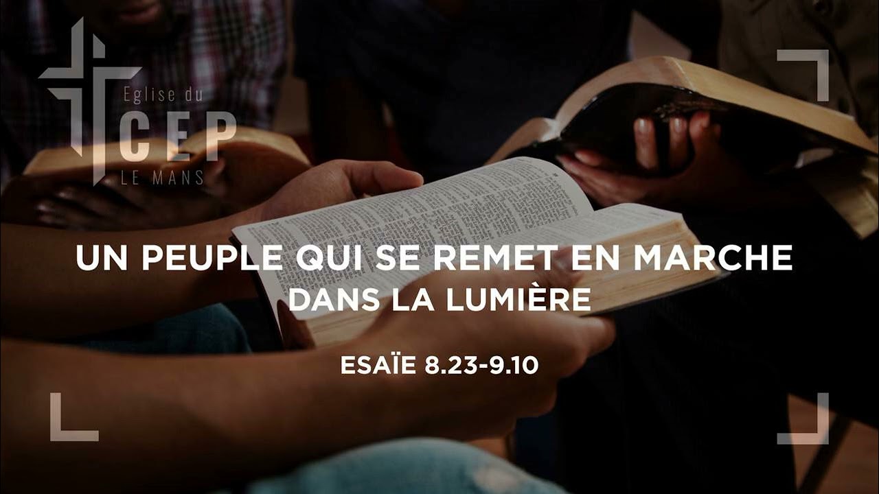 Un peuple qui se remet en marche dans la lumière