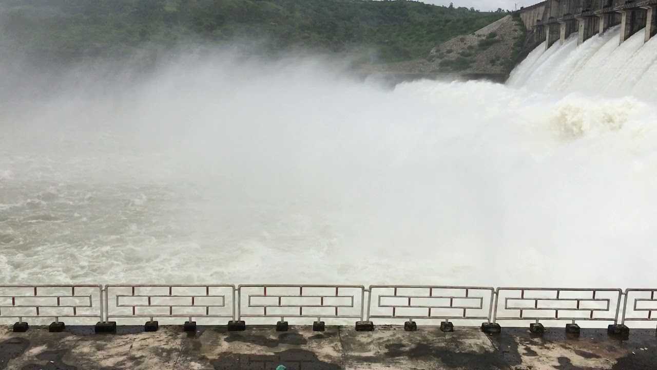 Mahi Bajaj Sagar dam All gates open-16 Aug 2019 raw and no filter-banswara,Rajasthan