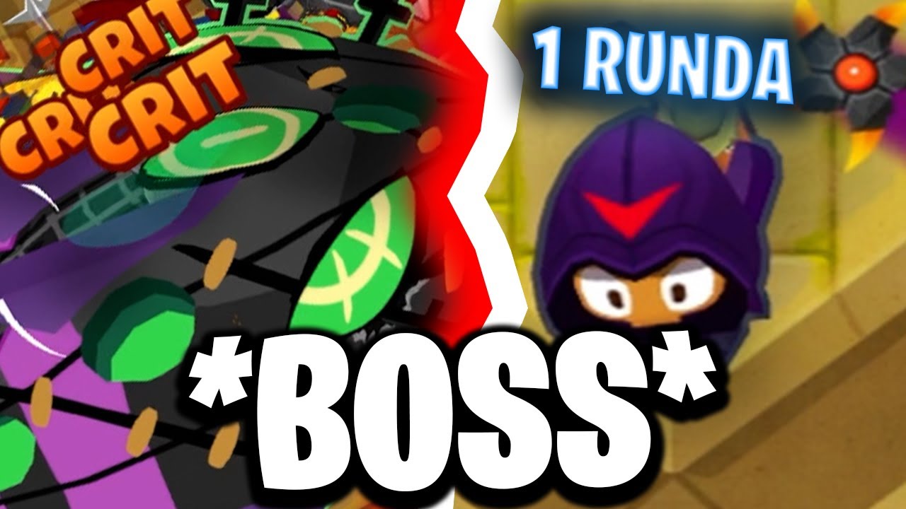 5 TIER BUMERANGA W 1 RUNDZIE vs. ELITE LYCH 😎 w Bloons TD6 Polska