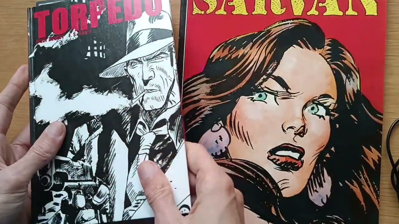 JORDI BERNET - Comic Artist Spotlight: Draws beautiful Women & Dark Gangsters! Torpedo & Sarvan  Fun