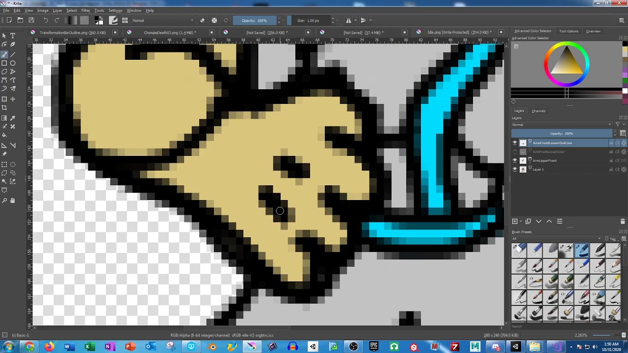 Sprite Rigging