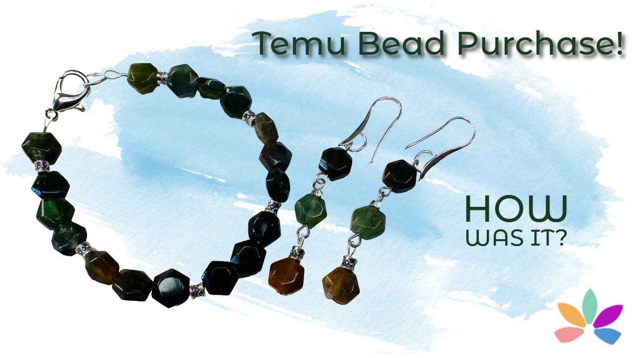 Temu Bead Purchase! My feedback and design!