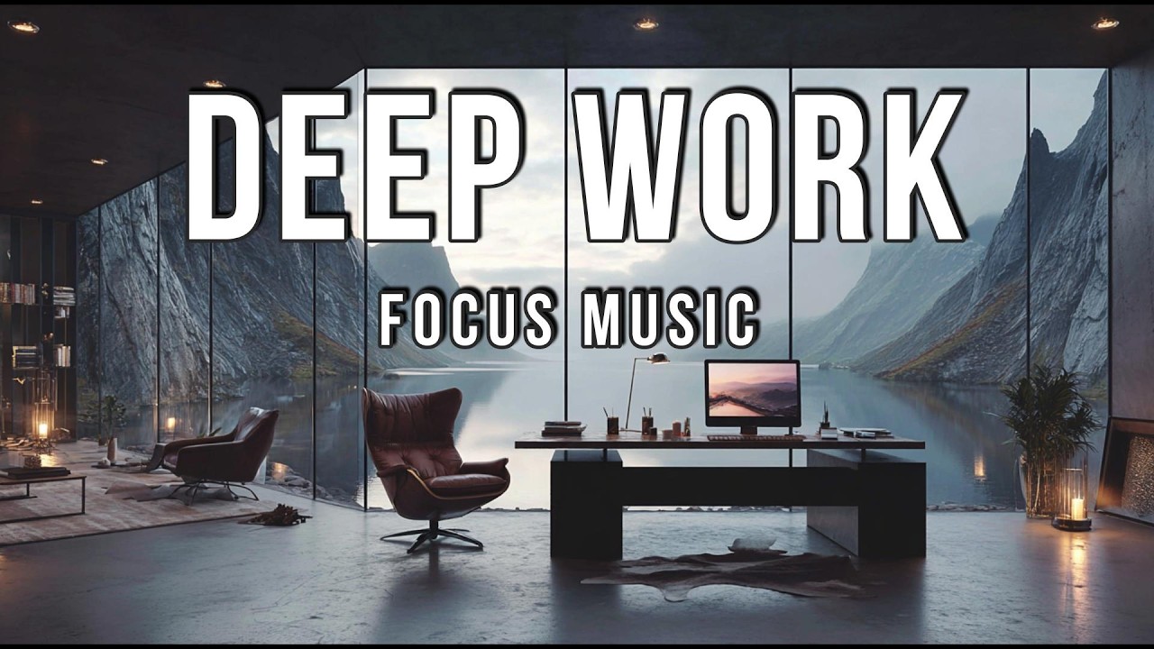 Deep Focus Music for Deep Work & Coding | 2 Hours (No Vocals)