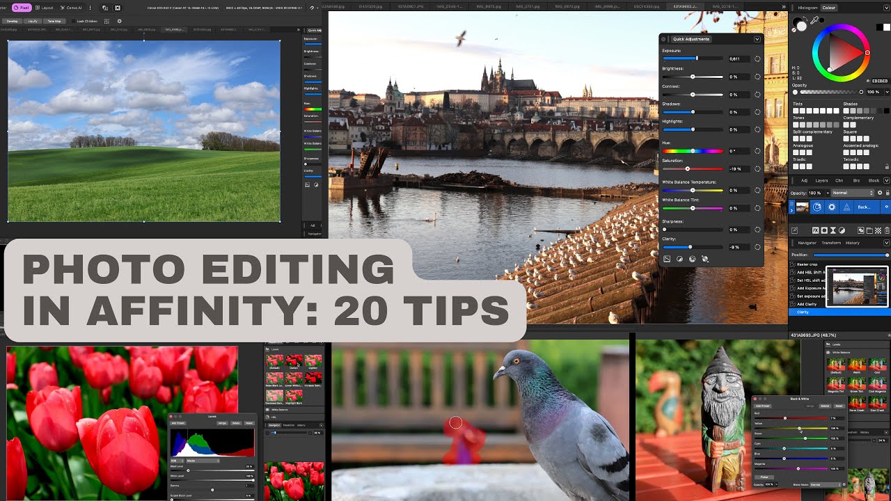 20 Tips to Edit Photos in Affinity – Free Photoshop Alternative