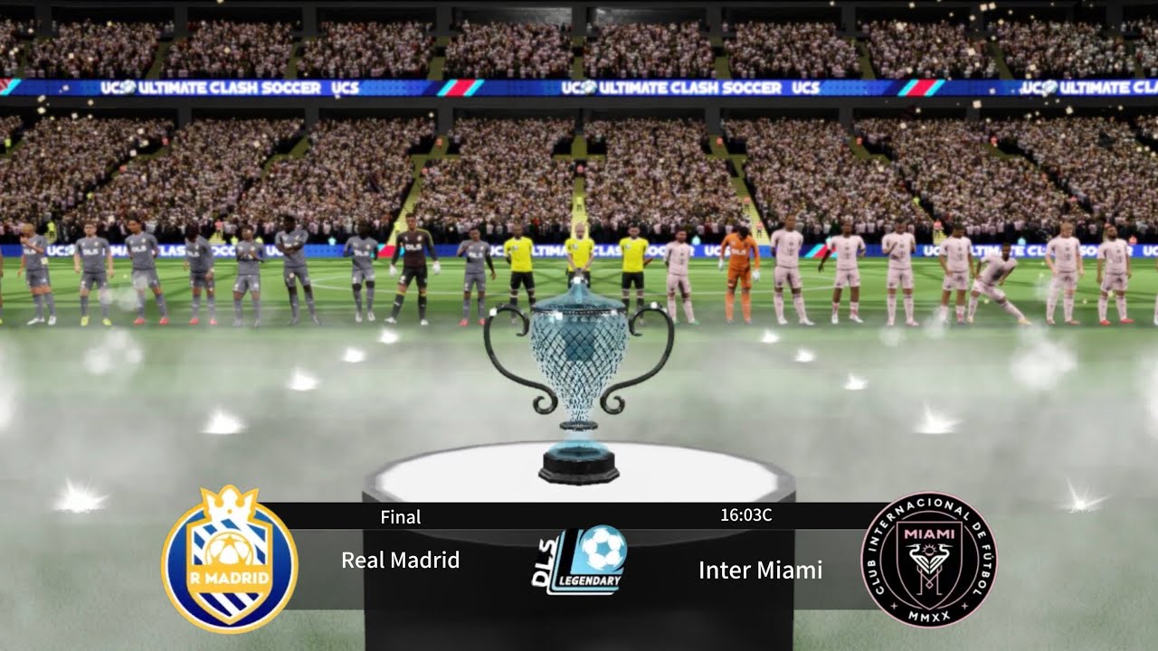 Dls 25 | Inter Miami Vs Real Madrid | Diamond Cup Final 🏆🔥