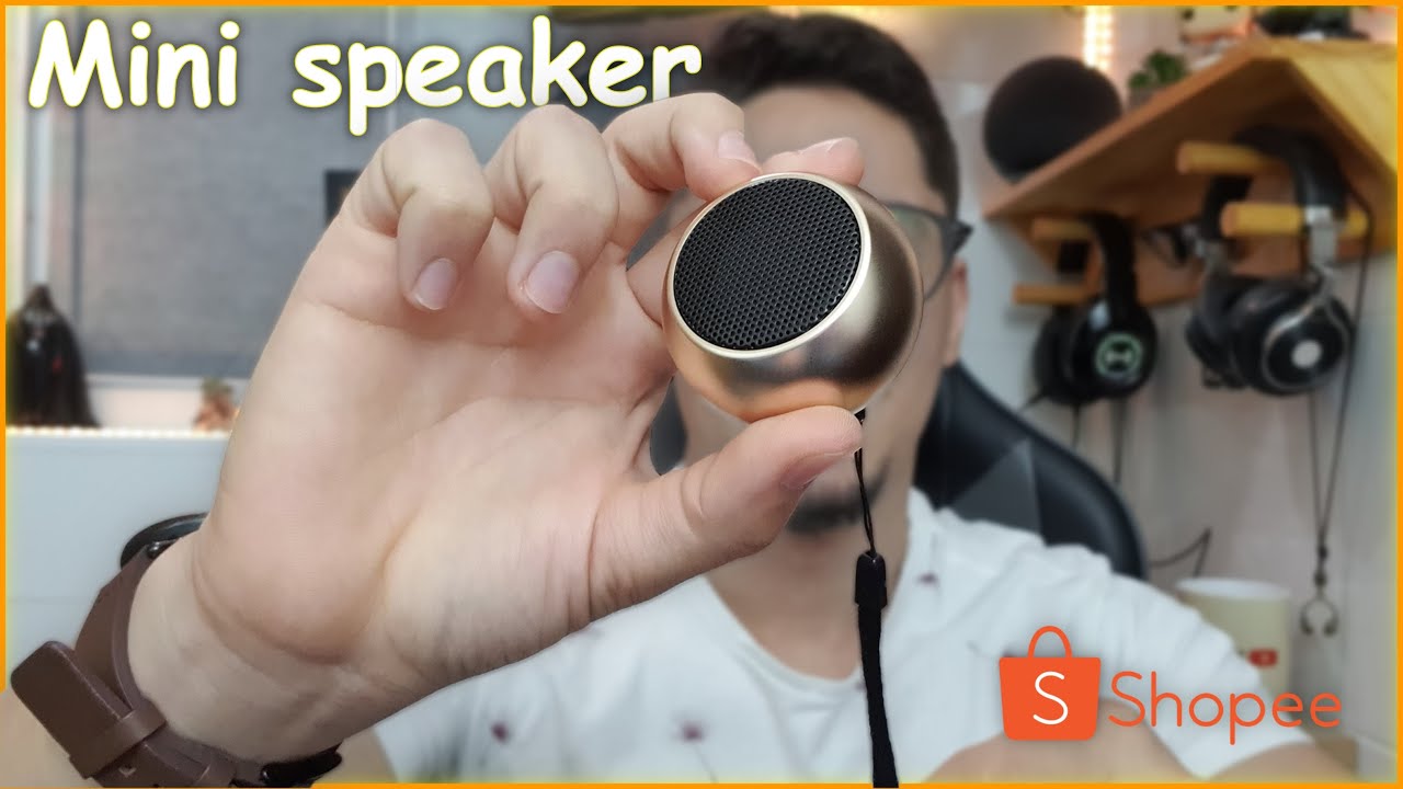 Mini speaker | Caixinha de som da shopee
