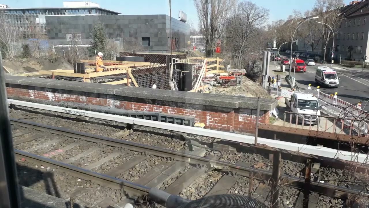 Ausbau Dresdner Bahn, Teil 30, Lichtenrade, Marienfelde, Atillastra&szlig;e, Teltowkanalbr&uuml;cke, 09.03.2022