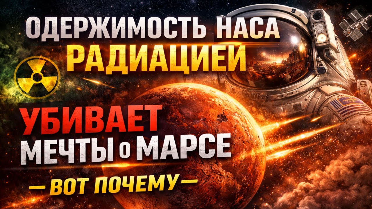 🚀☢️ Одержимость NASA радиацией убивает мечты о Марсе