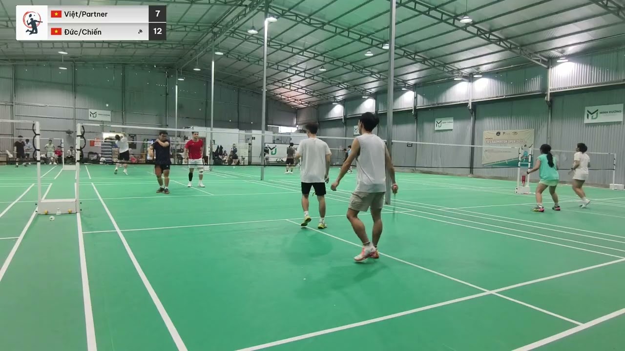 Việt/Partner - Đức/Chiến| Đôi Nam - GL sân Minh Dương Badminton 28/02/2026