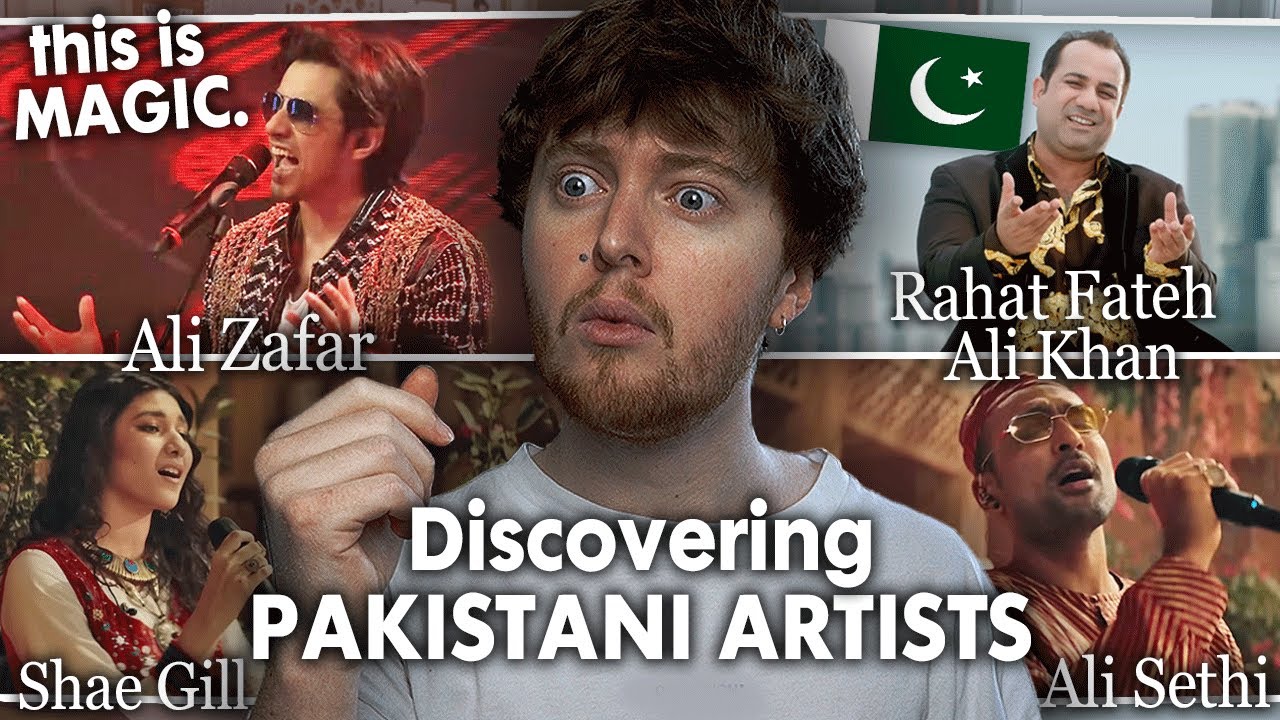 DISCOVERING PAKISTANI ARTISTS! (Ali Zafar, Rahat Fateh Ali Khan, Ali Sethi, Shae Gill | Reaction)