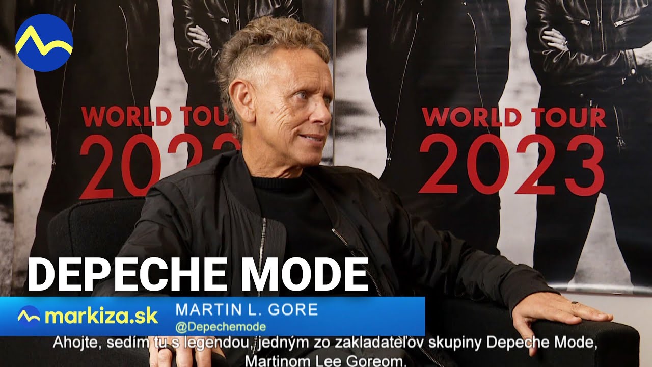Depeche Mode: Martin L. Gore - Rozhovor o turné a ich odkaz Memento Mori - TV Markíza