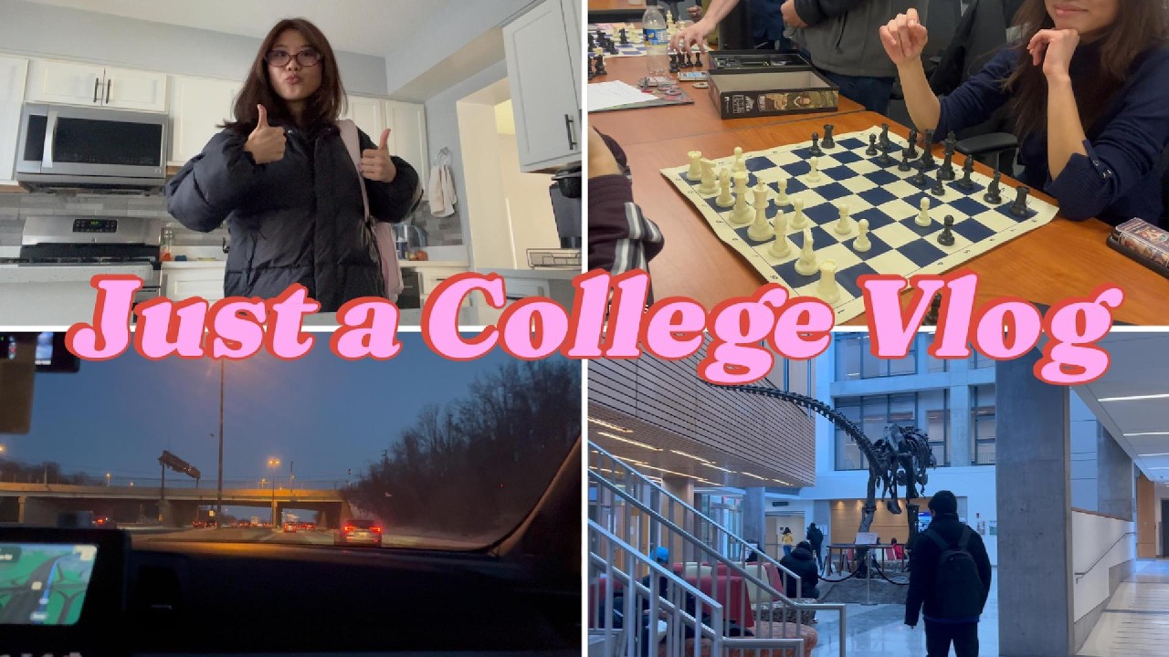 Study, socialize, survive: College Vlog
