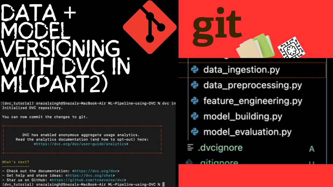 Build an End-to-End ML Pipeline using DVC | Version Control for Data & Models (part 2)