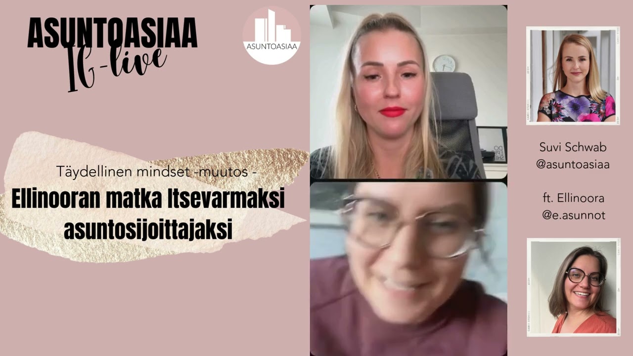 Täysi mindsetin muutos - Ellinooran matka Itsevarmaksi Asuntosijoittajaksi