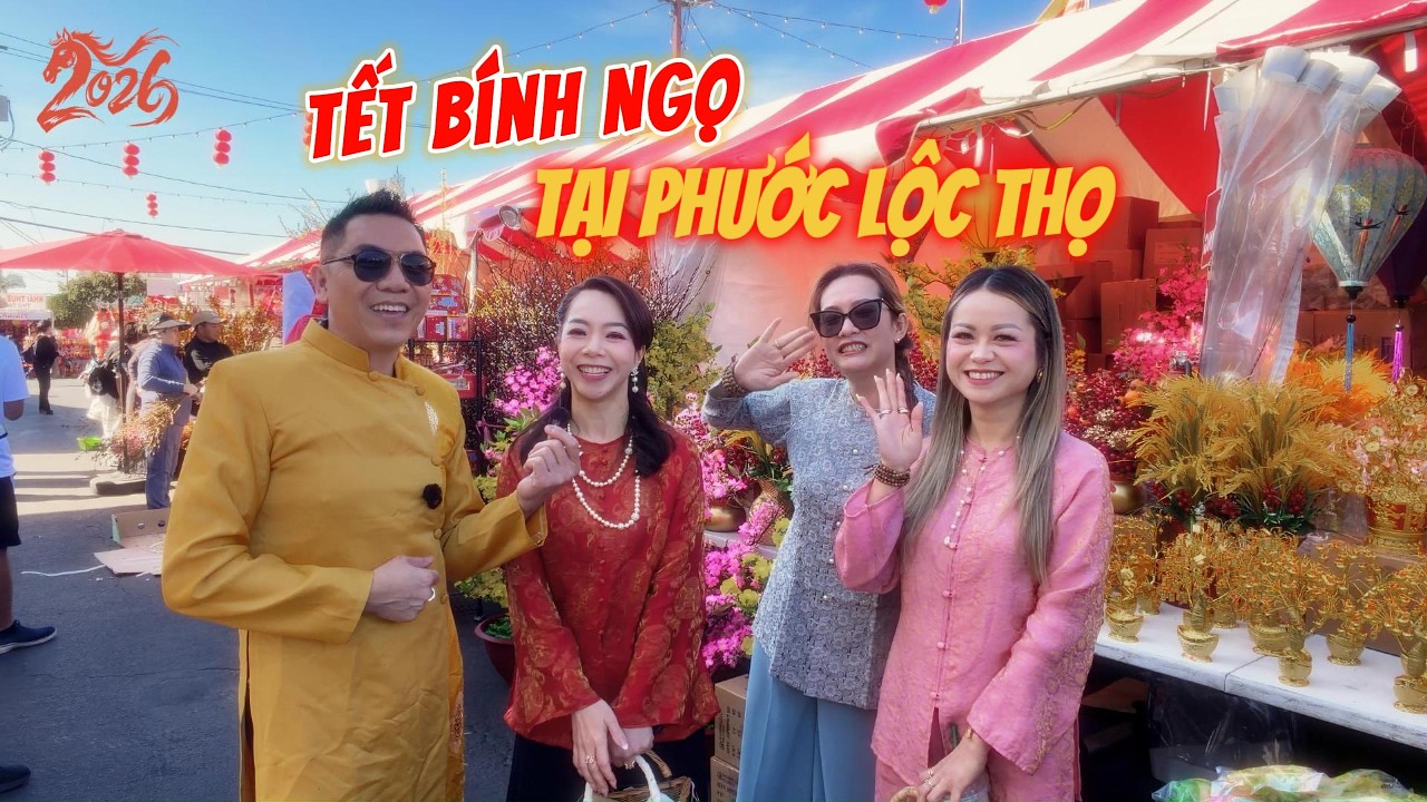 TẾT Bính Ngọ Rộn Ràng Tại Phước Lộc Thọ & Talkshow Cùng Rachel Quý