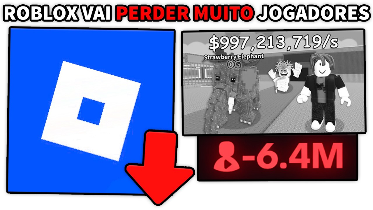 ROBLOX VAI PERDER MUITOS JOGADORES POR CONTA DISSO!