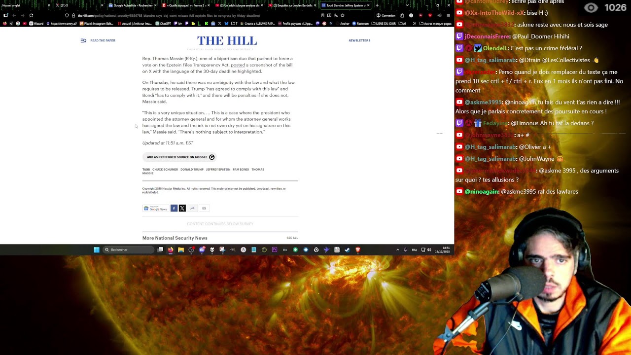 POURQUOI TOUT LE MONDE SE DR0GUE ? + LUMI VS FAURE + EPST3IN FILES AUJOURD'HUI???