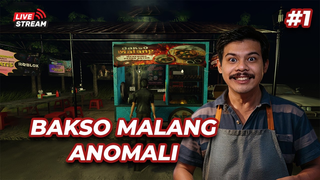 Jualan Bakso Malang Anomalies di Roblox – Hari Pertama Penuh Misteri!