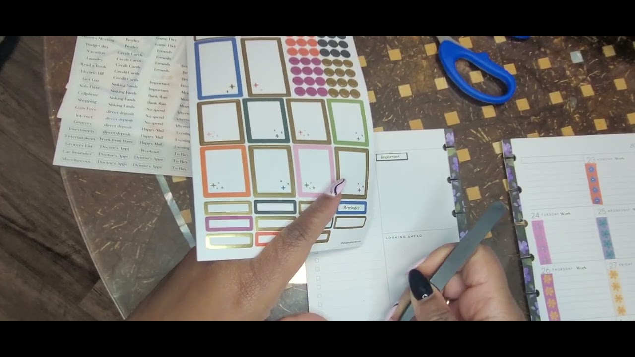 Work Planner| Mini HP| Feb 23rd- Mar 1st