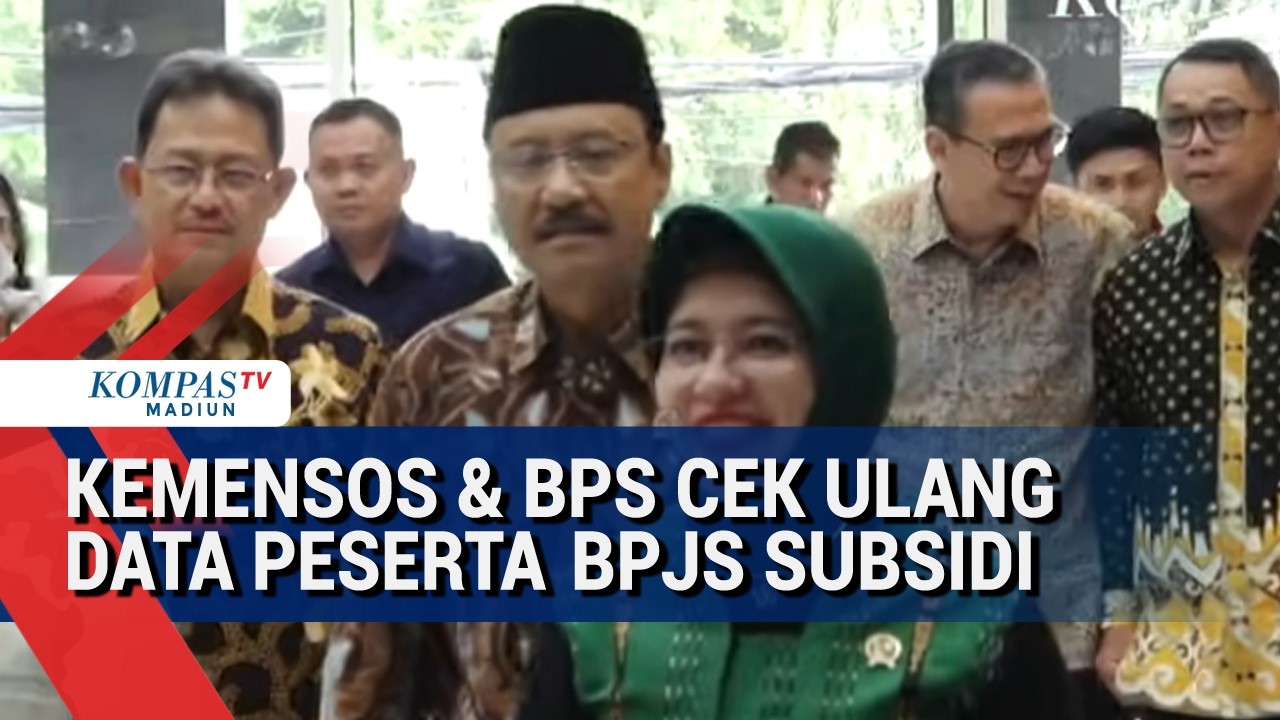 Kemensos dan BPS Mulai Cek Ulang Peserta Penerima Bantuan Iuran BPJS Kesehatan