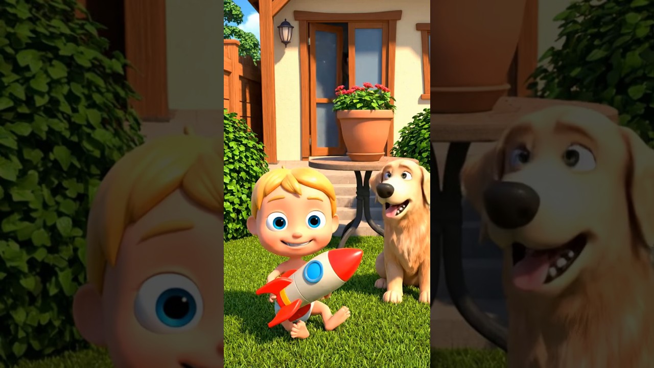 &ldquo;&iexcl;Lolo y el cohete travieso! 🚀😂 #Shorts #AIKidsZoneRD #fypシ #fypシ゚viral #fypシ゚ #viral #viralvideo#ai