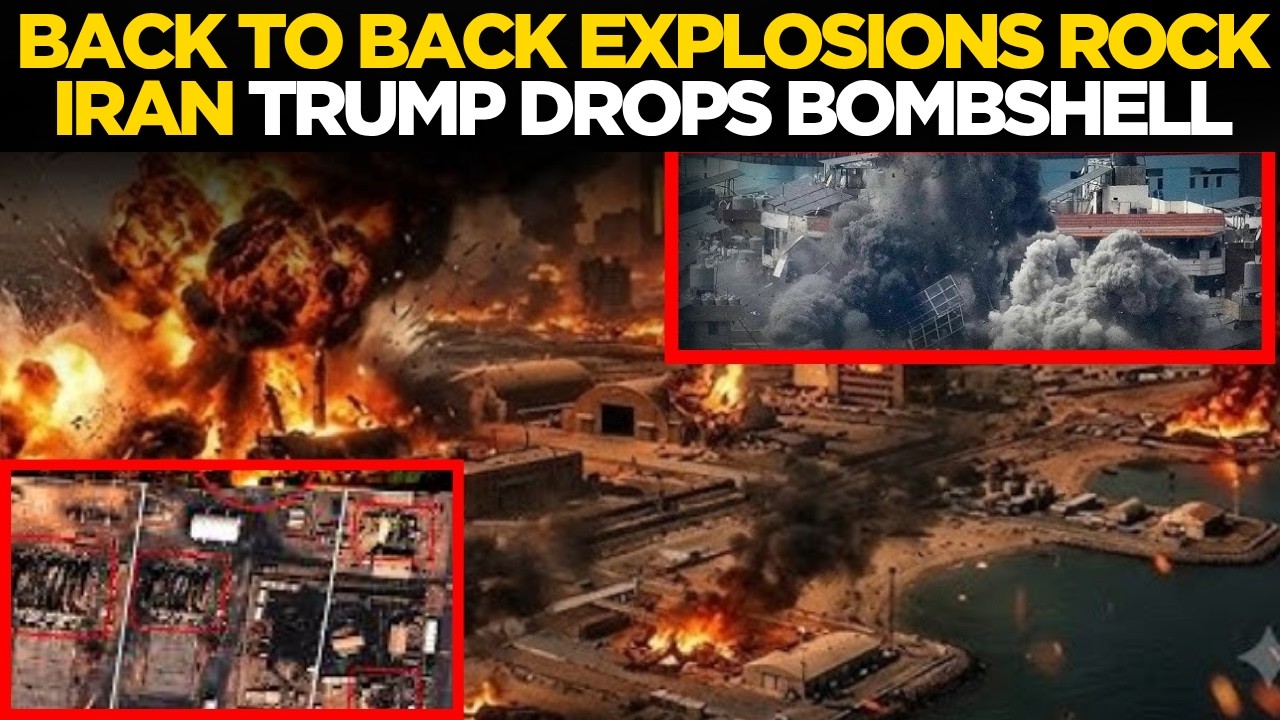 US-Iran War LIVE: New Wave Of US Attacks Hits Iran, Ahvaz Rocked By DEADLY Explosions